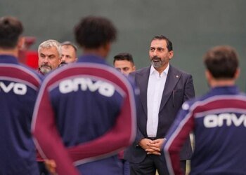 Trabzonspor, Galatasaray maçının hazırlıklarını sürdürdü! Thomas Reis siftah yaptı