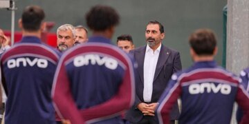 Trabzonspor, Galatasaray maçının hazırlıklarını sürdürdü! Thomas Reis siftah yaptı